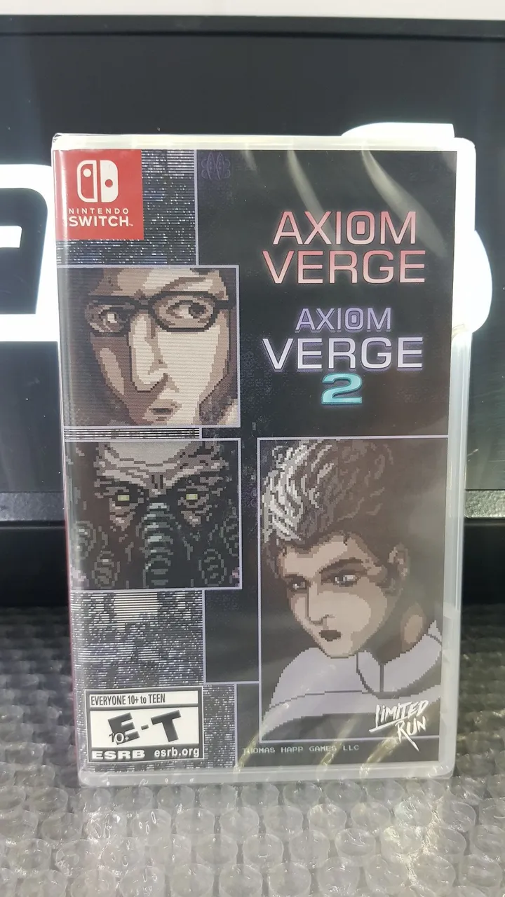 Axiom Verge 1 e 2 - Nintendo Switch - Limited Run Novo Lacrado