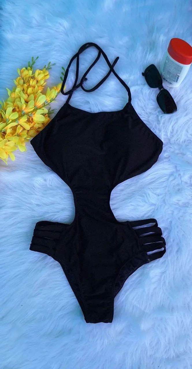 Maiô com Recortes - Moda Praia - Foto 2