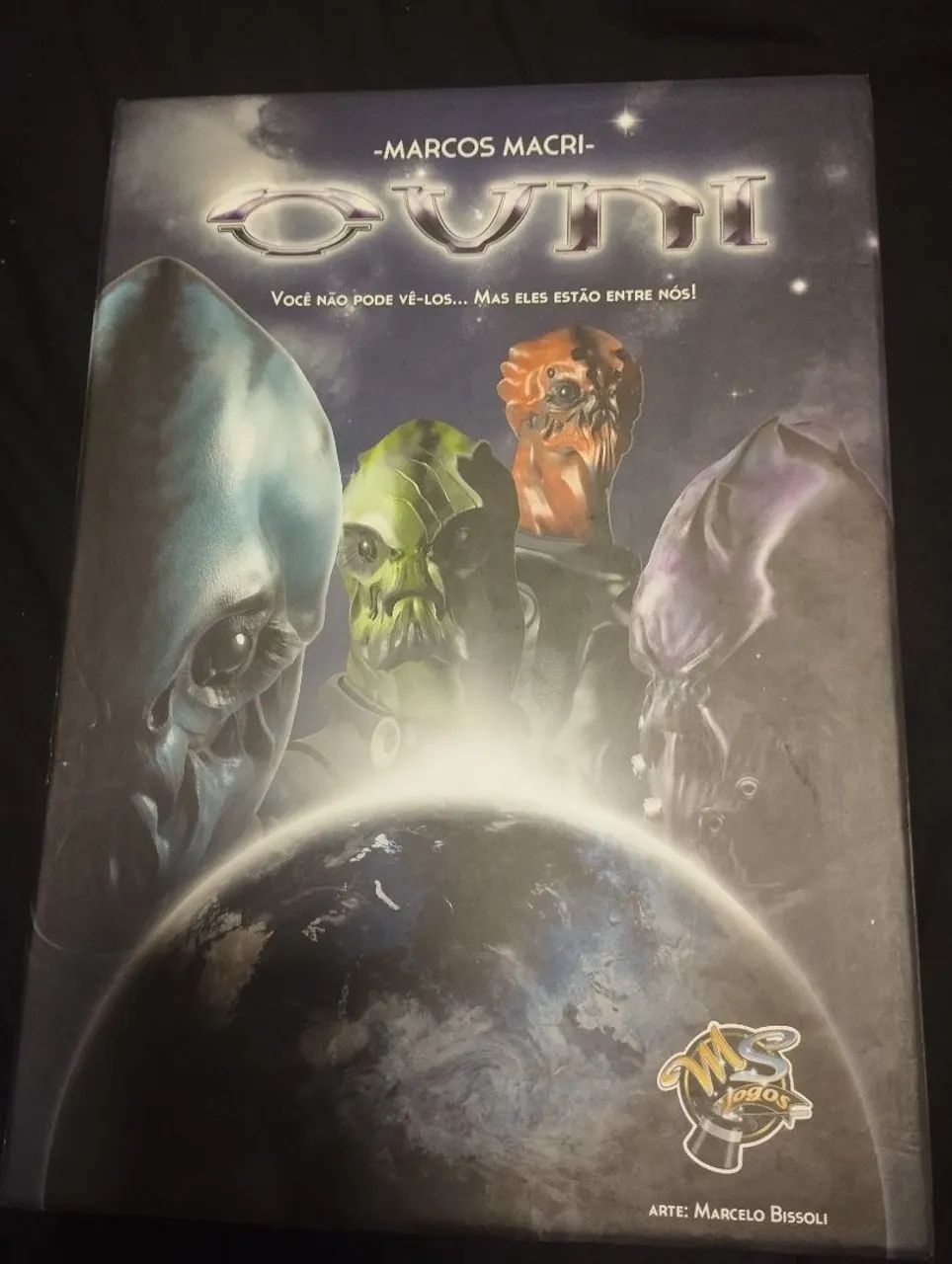 OVNI O.V.N.I. jogo de tabuleiro 