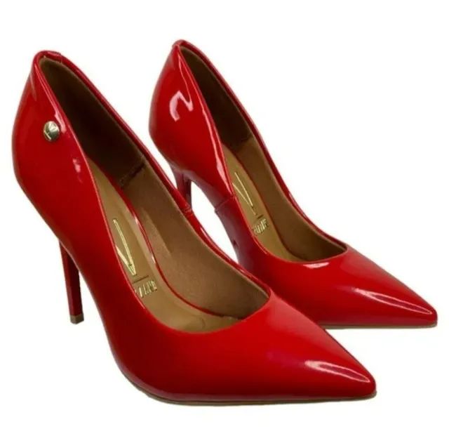 Sapato Vizzano Salto Da Vizzano Vermelho Sapato Vizzano Salto