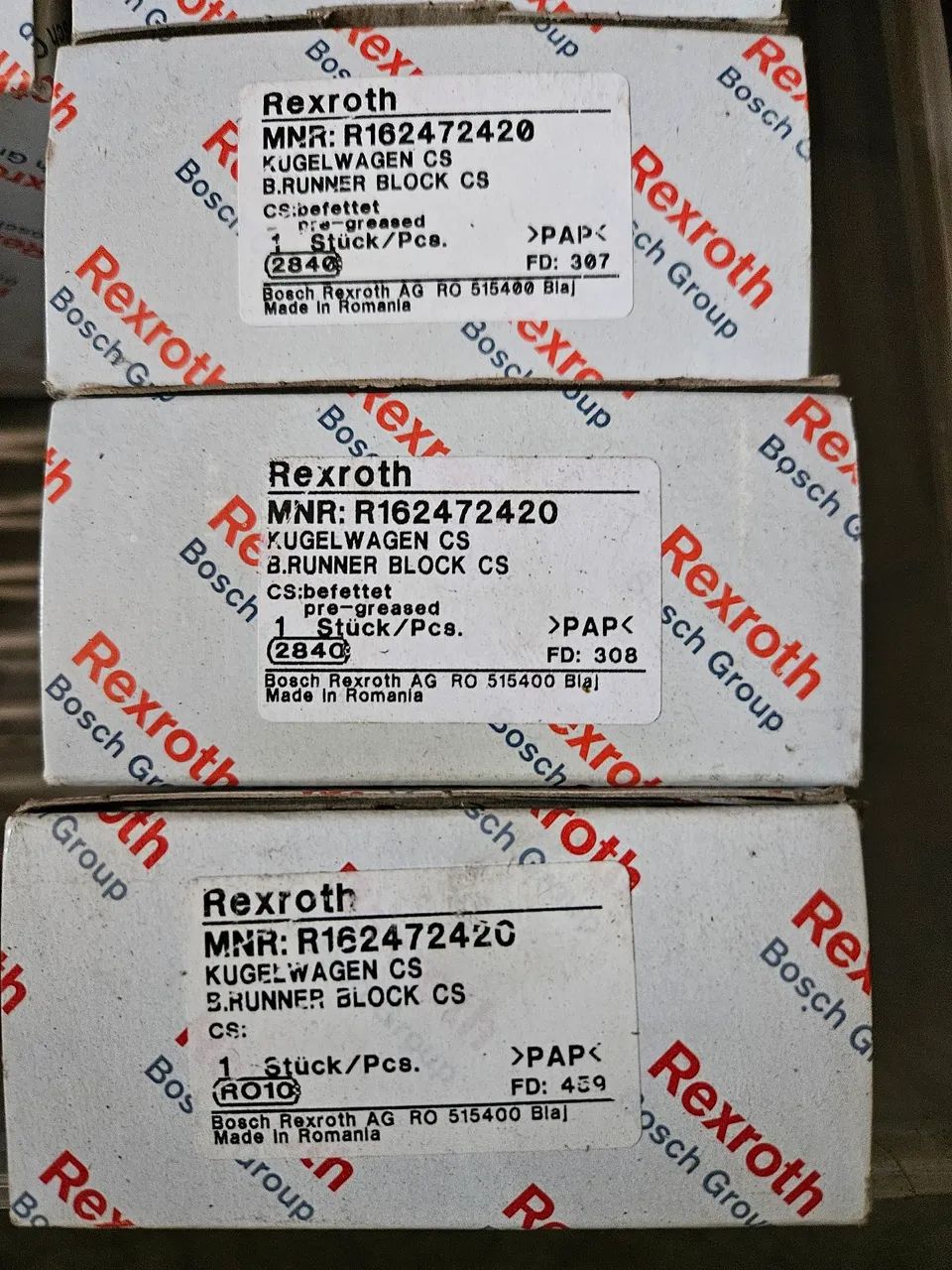 Patins linear Rexroth R162472420