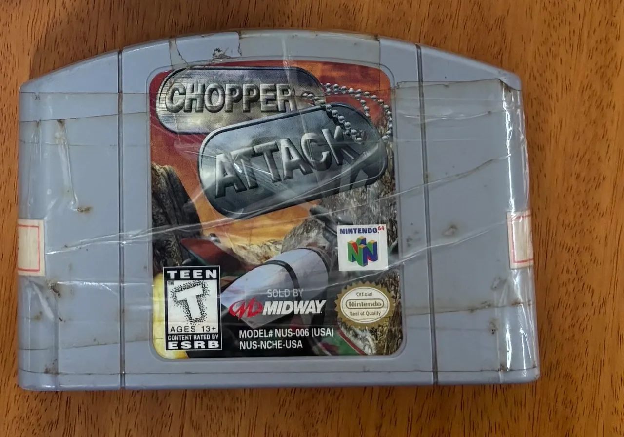 Chopper Attack - Nintendo 64 - Completo - Foto 5