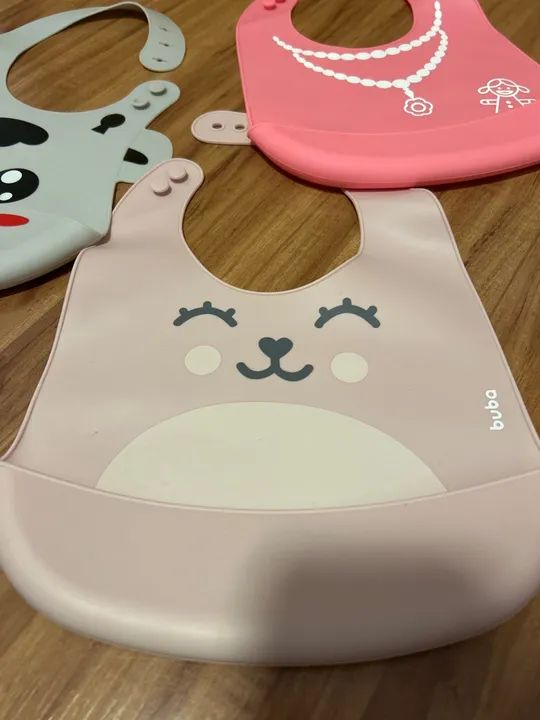Babadores de Silicone para Bebê - Foto 3