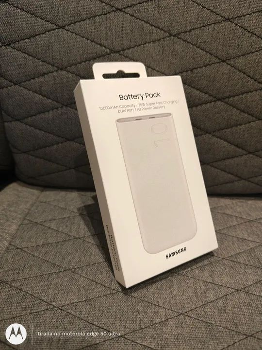 Carregador Portatil RAPIDO Original Samsung (Power Bank) LACRADO Barra/ RJ - Foto 2