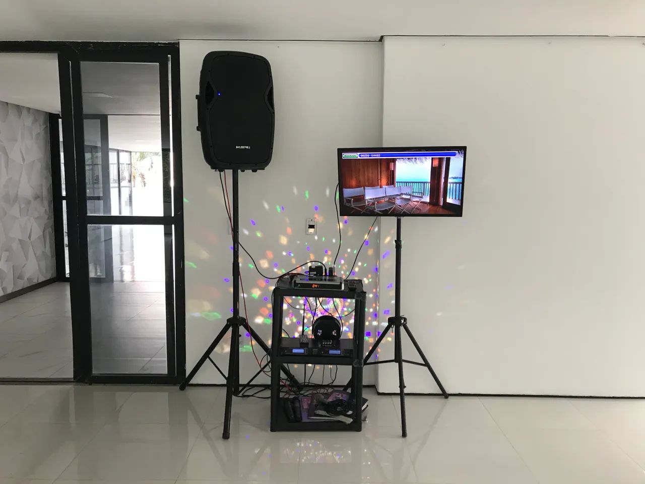 Aluguel de karaokê/Videokê