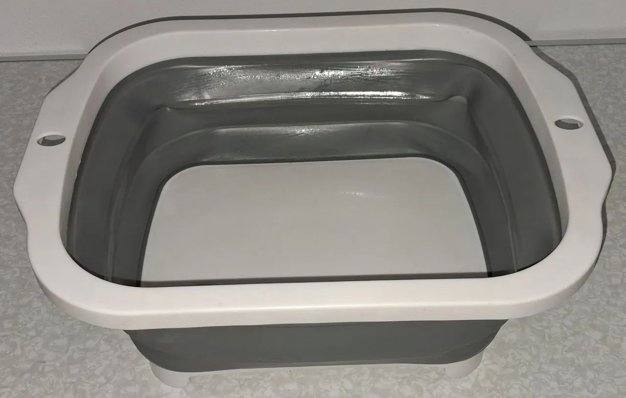 Tábua/Pia/Bacia/Cesta retrátil/dobrável para camping - Foto 4