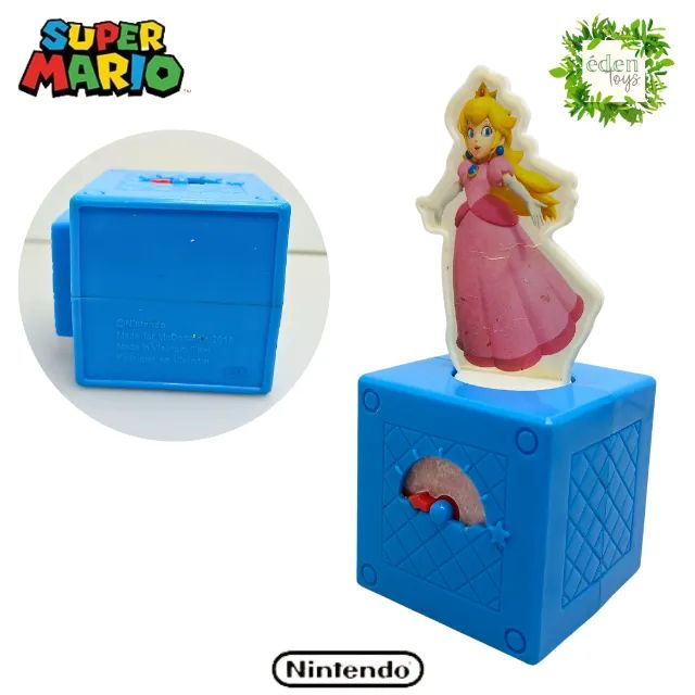 Boneco Super Mario - Princesa base azul (cód 049) - Foto 5