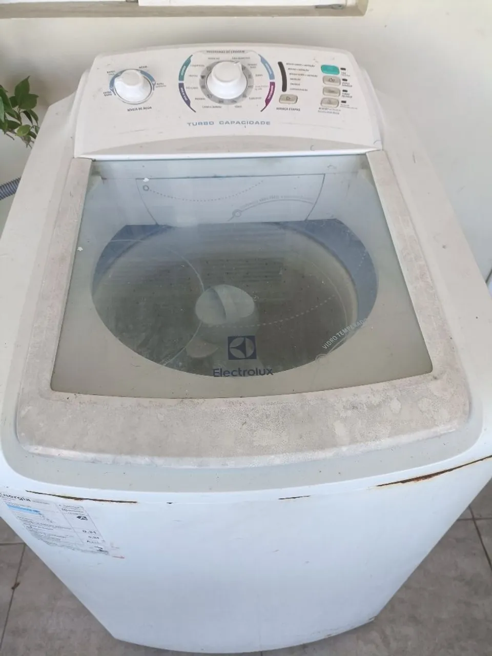 Máquina de Lavar Electrolux Turbo Capacidade