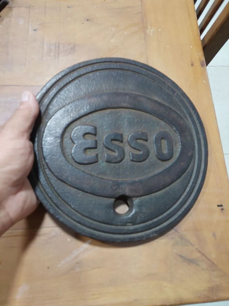 Tampa de ferro fundido raridade  - Foto 2