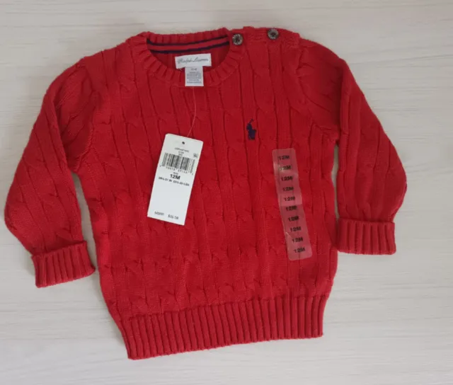 Suéter Ralph Lauren infantil