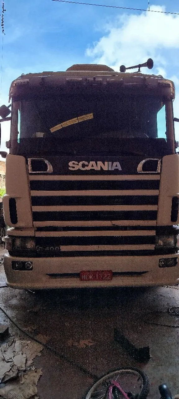Conjunto Scania 124 bitrem noma