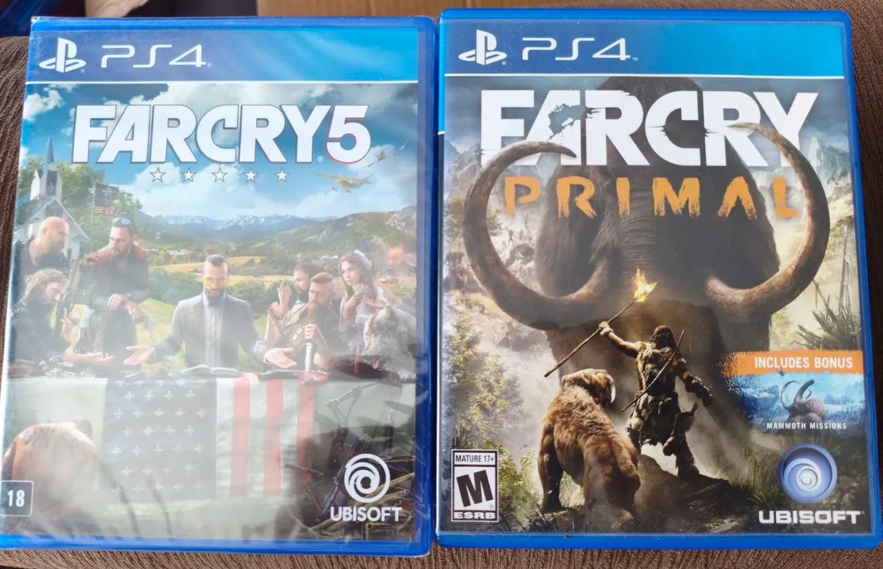 Far cry 5 + Farcry Primal PS4