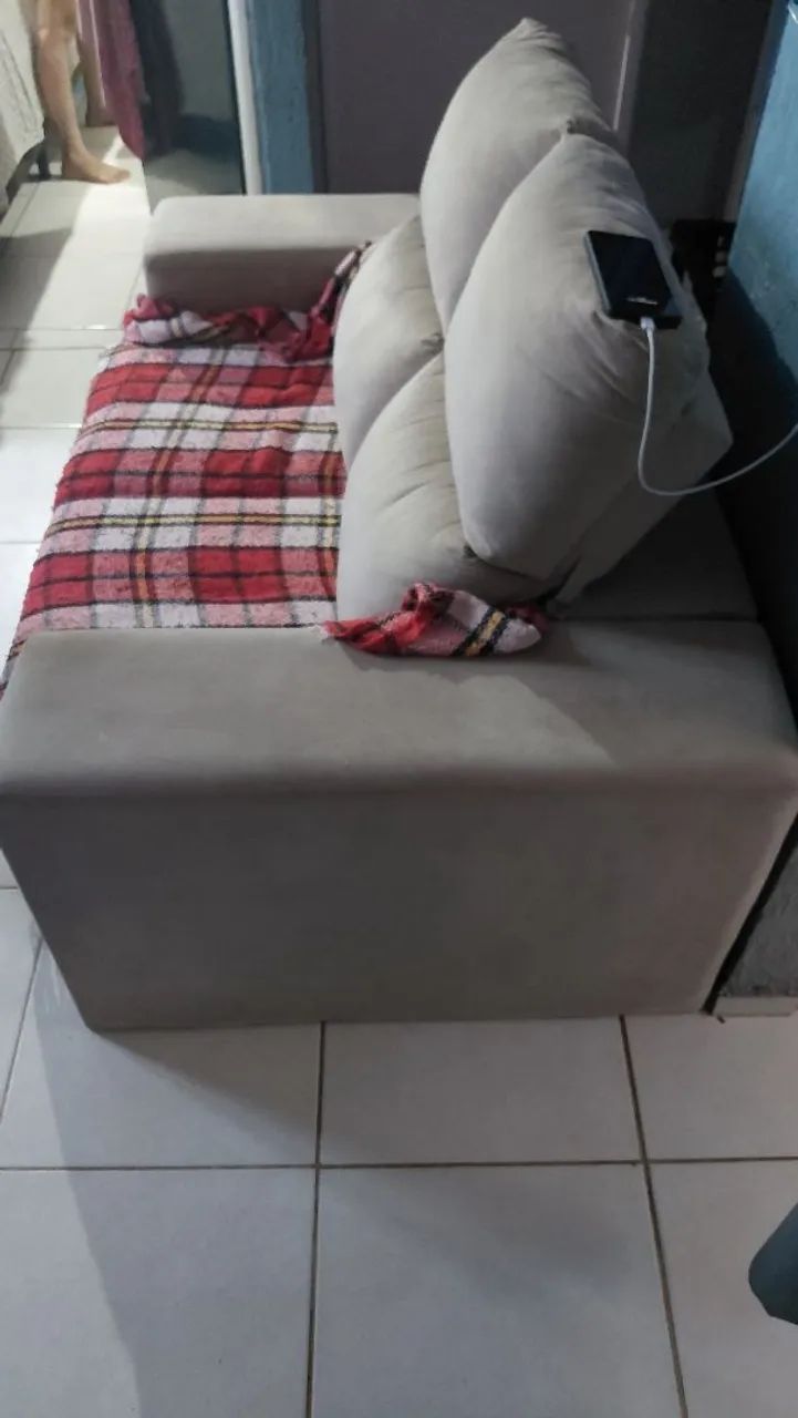 Sofa retrátil com cabeceira reclináveis  - Foto 2
