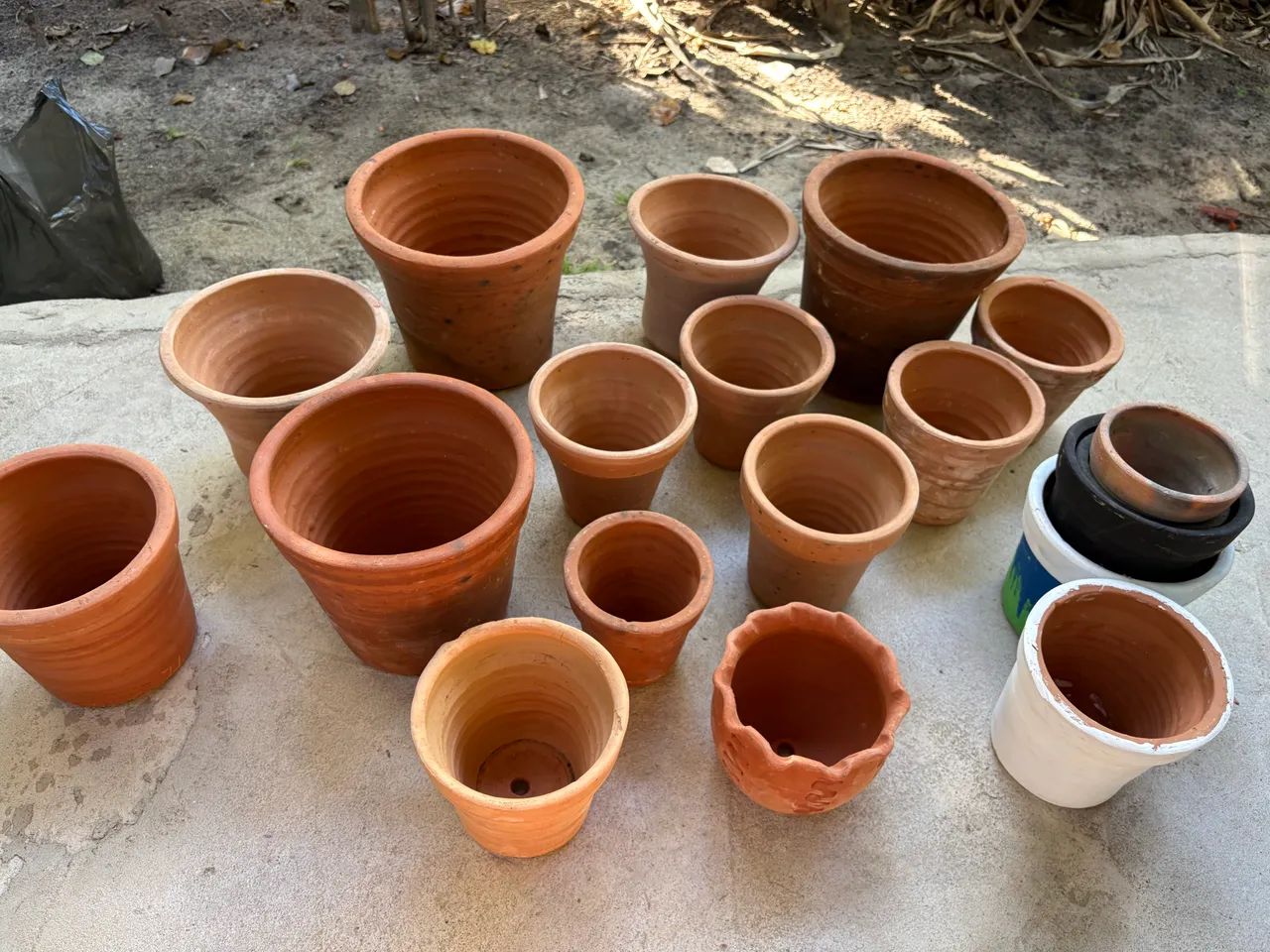 Kit vasos de barro - Foto 2