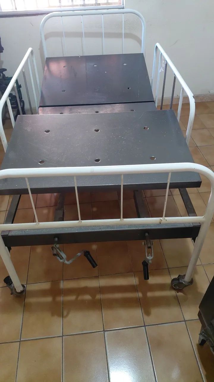 Cama hospital  , com colchão  - Foto 5