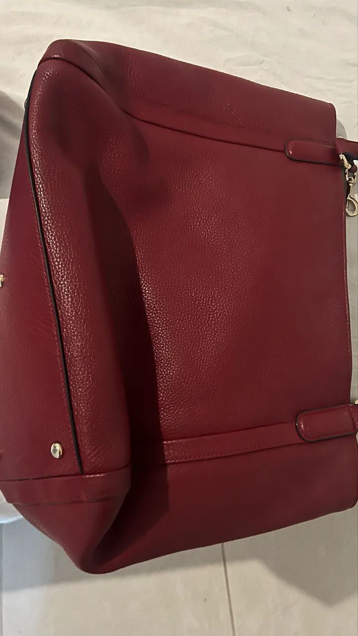 Bolsa Tote Gucci Soho Bordo  - Foto 3