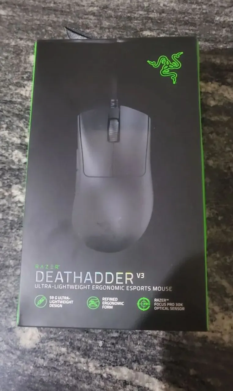 razer deathadder v3 pro acompanha doongle 8k - Periféricos e