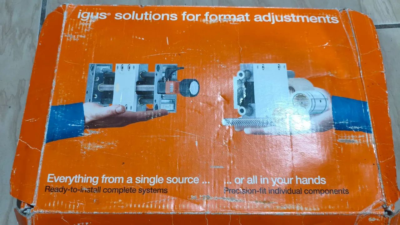 Igus Solutions for format adjustaments
