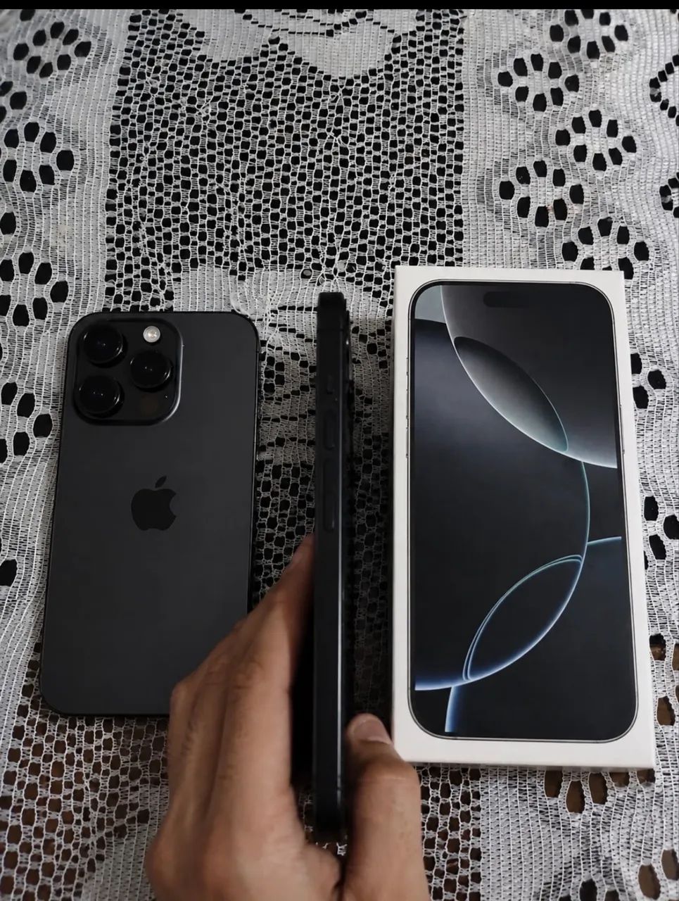 Vendo iPhone 15 pro aceito troca com volta pra mim 