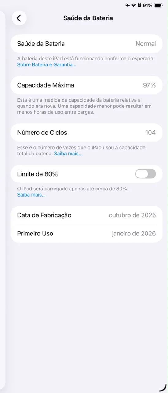 Apple Ipad 11 A3354 Wi-fi 128gb e 6GB de ram - Foto 5