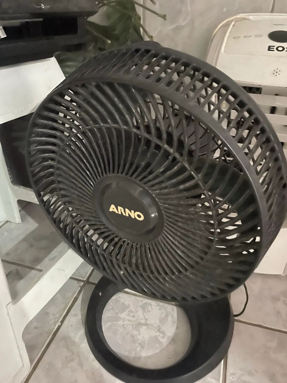 Ventilador danificado 
