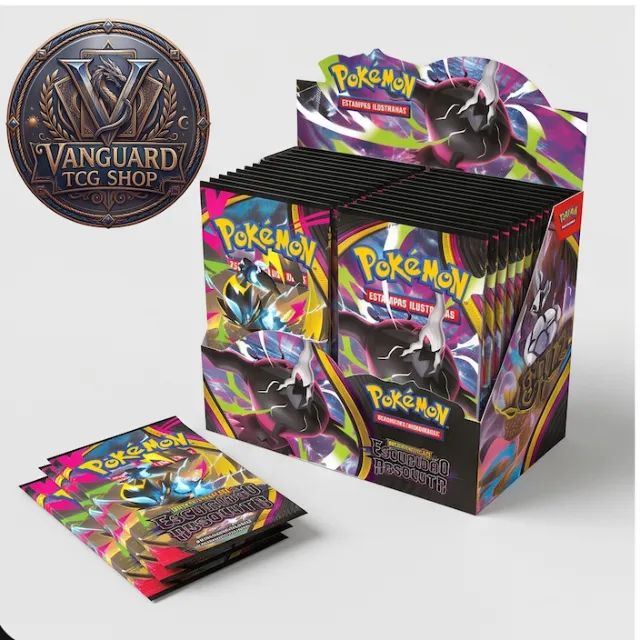 Box Display Pokémon Me05 Escuridão Absoluta - Foto 2