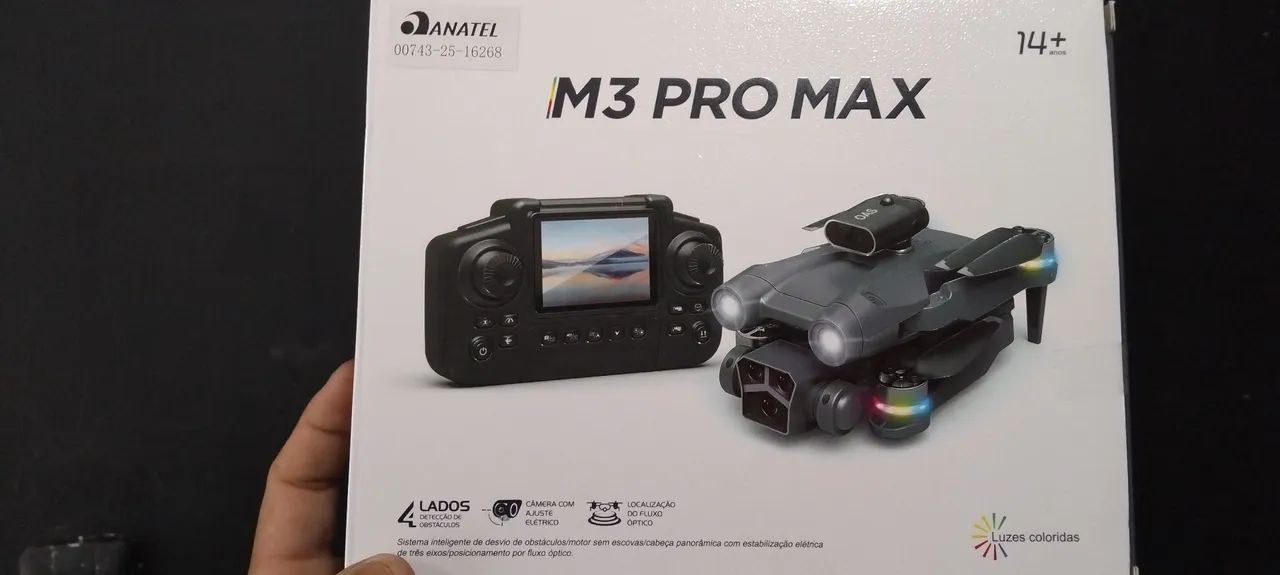 Drone semi profissional com câmera controle - Foto 2