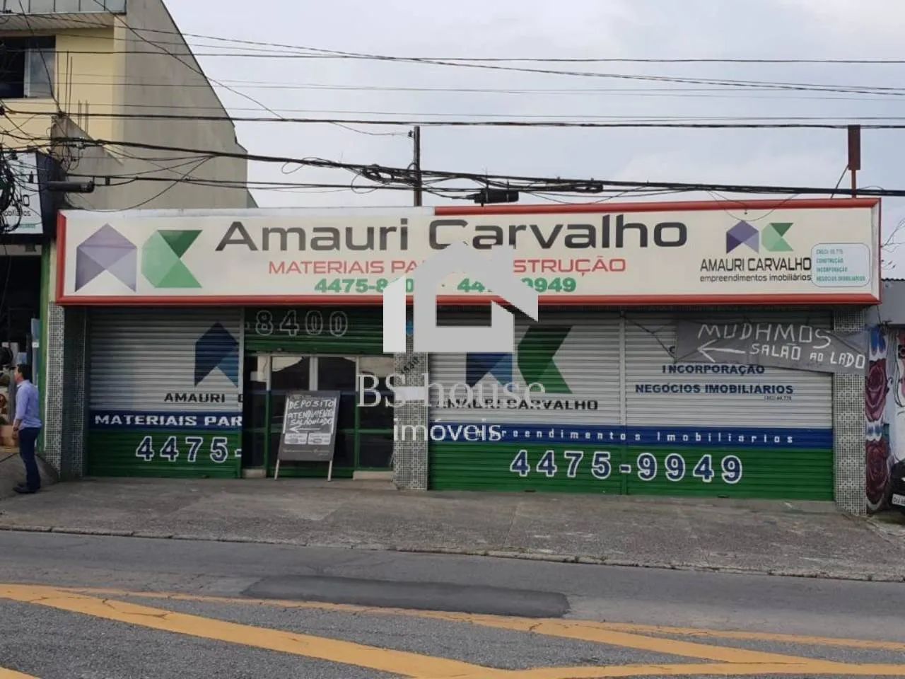Salão Comercial com 362m² - Santo André