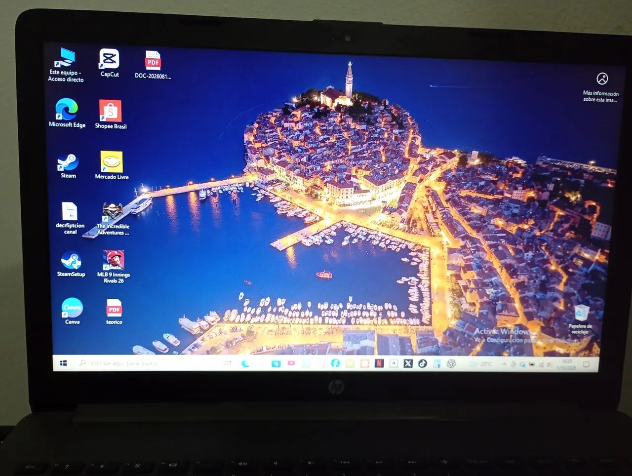 VENDO NOTEBOOK HP RYZEN 3 + ACESSÓRIOS ?
