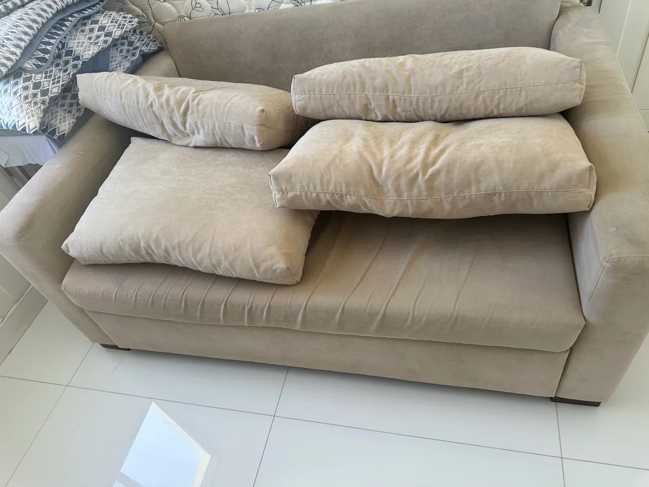 Móveis- Sofá Cama 3 lugares da OFFICE FORM.  - Foto 4