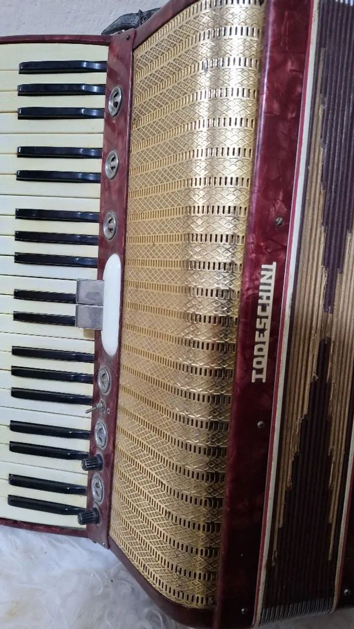  Acordeon Todeschini 120 Baixos.<br> - Foto 3