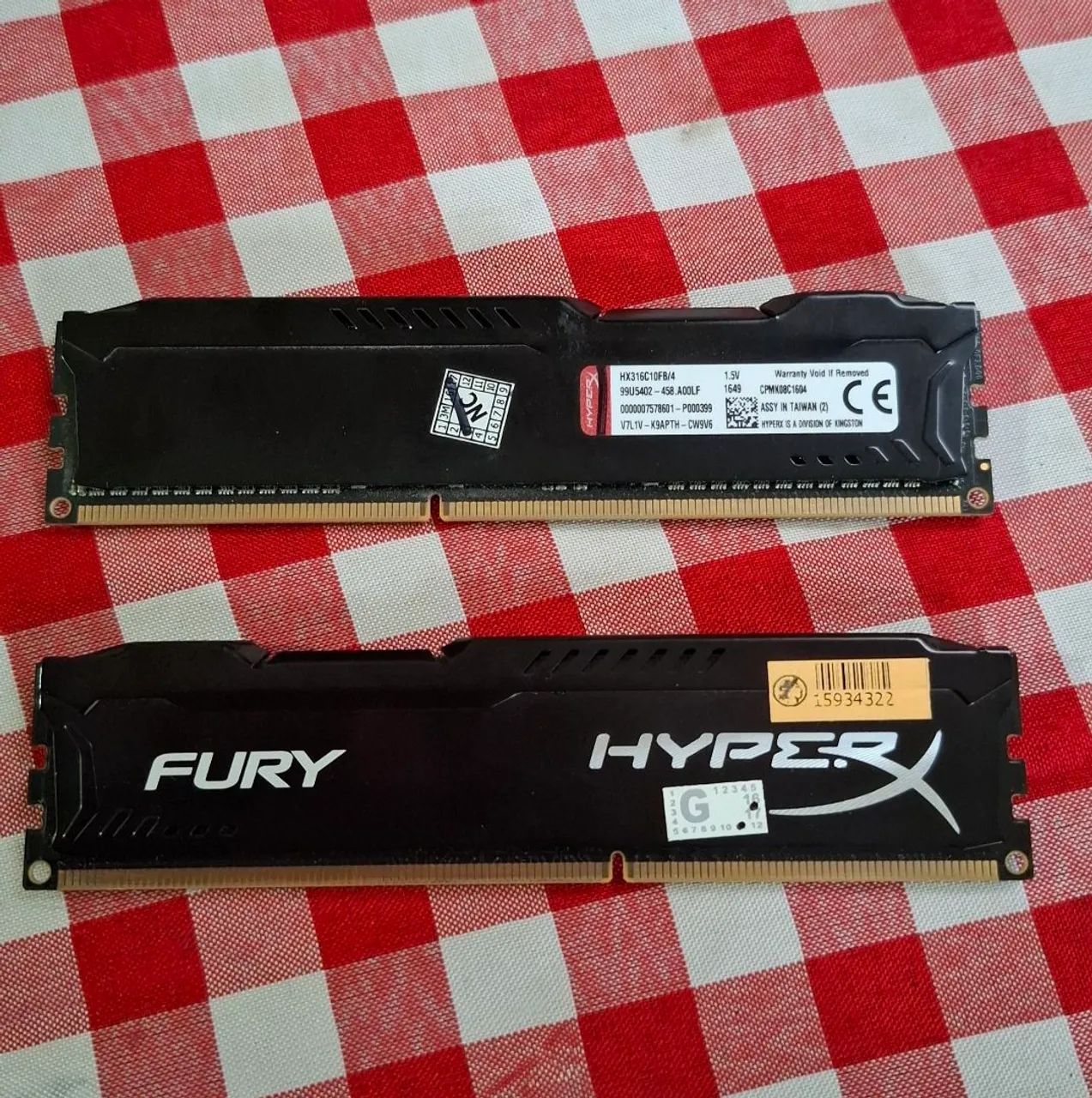 Memória HyperX - DDR3 8Gb 1600Hz /: - Foto 2