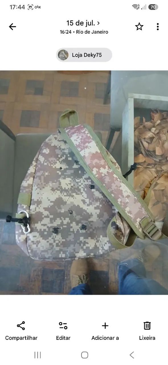 Bolsa Camuflada  - Foto 2