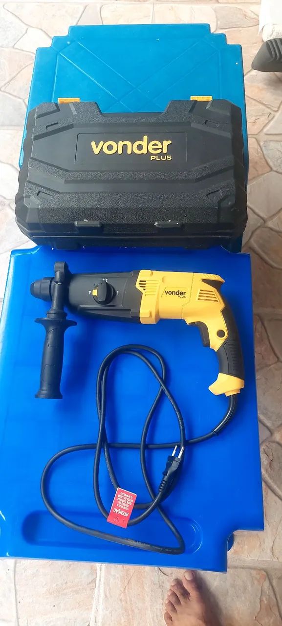 Martelete perfurador rompedor vonder plus 800w - Foto 2
