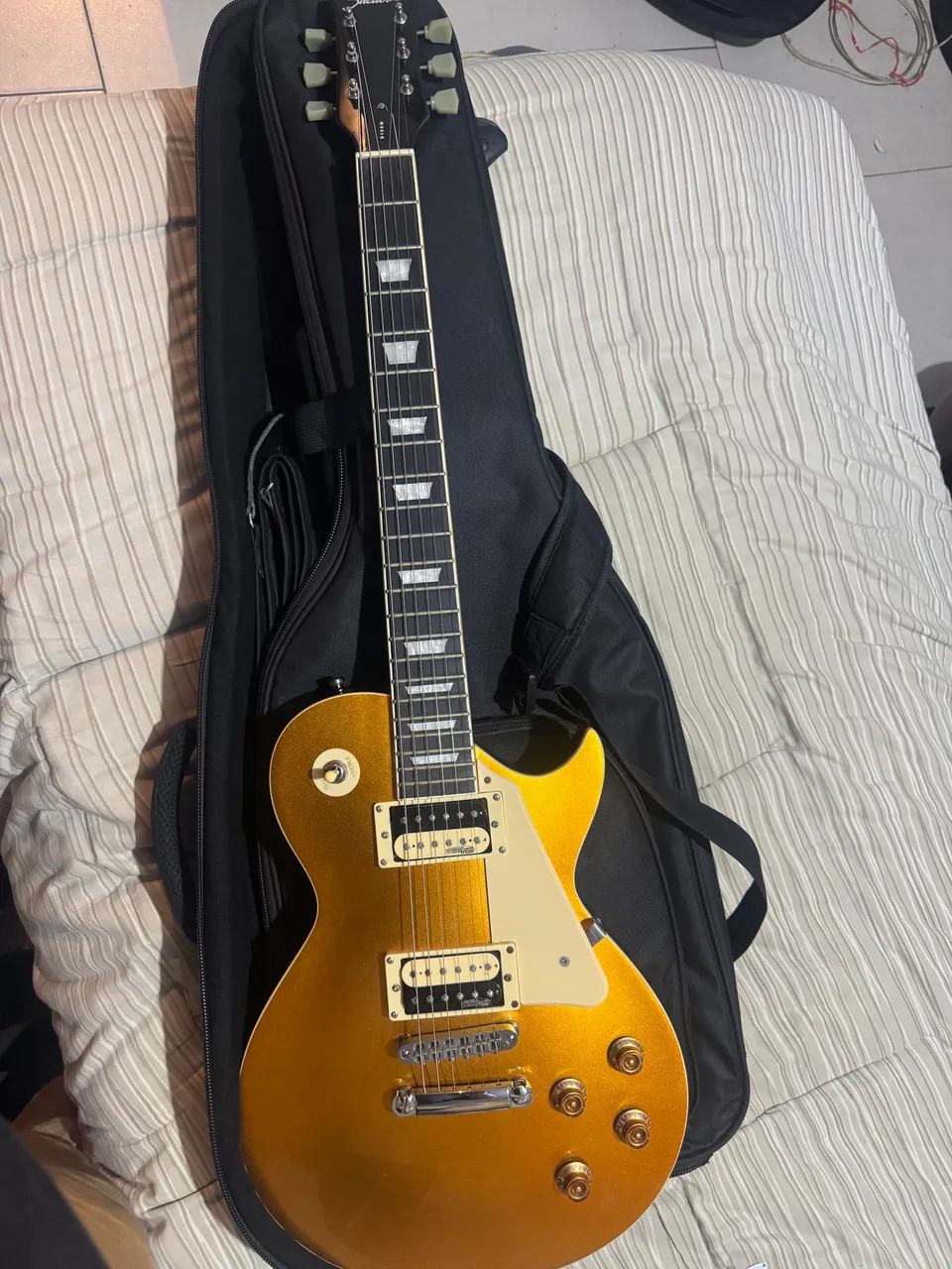 Guitarra modelo Lês Paul da Shelter - Foto 3