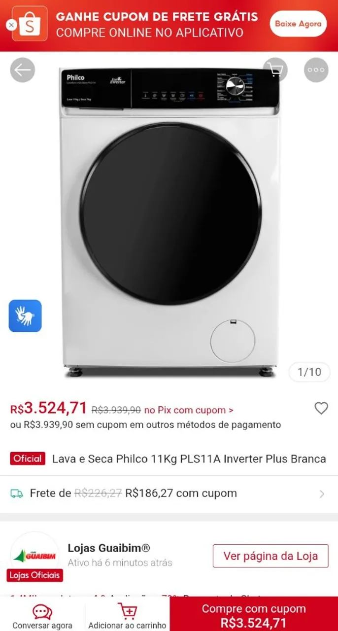 Lava e seca  - Foto 5