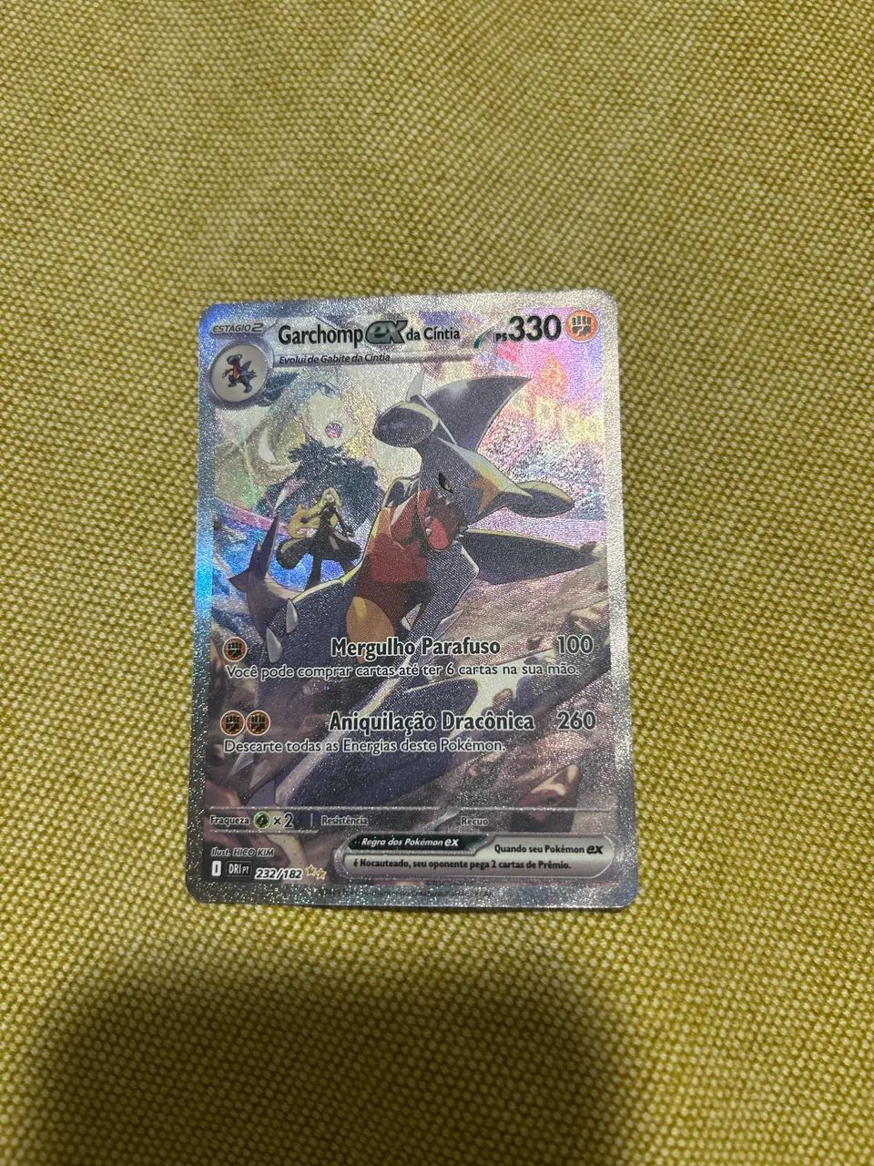 GARCHOMP EX DA CÍNTIA 232/182