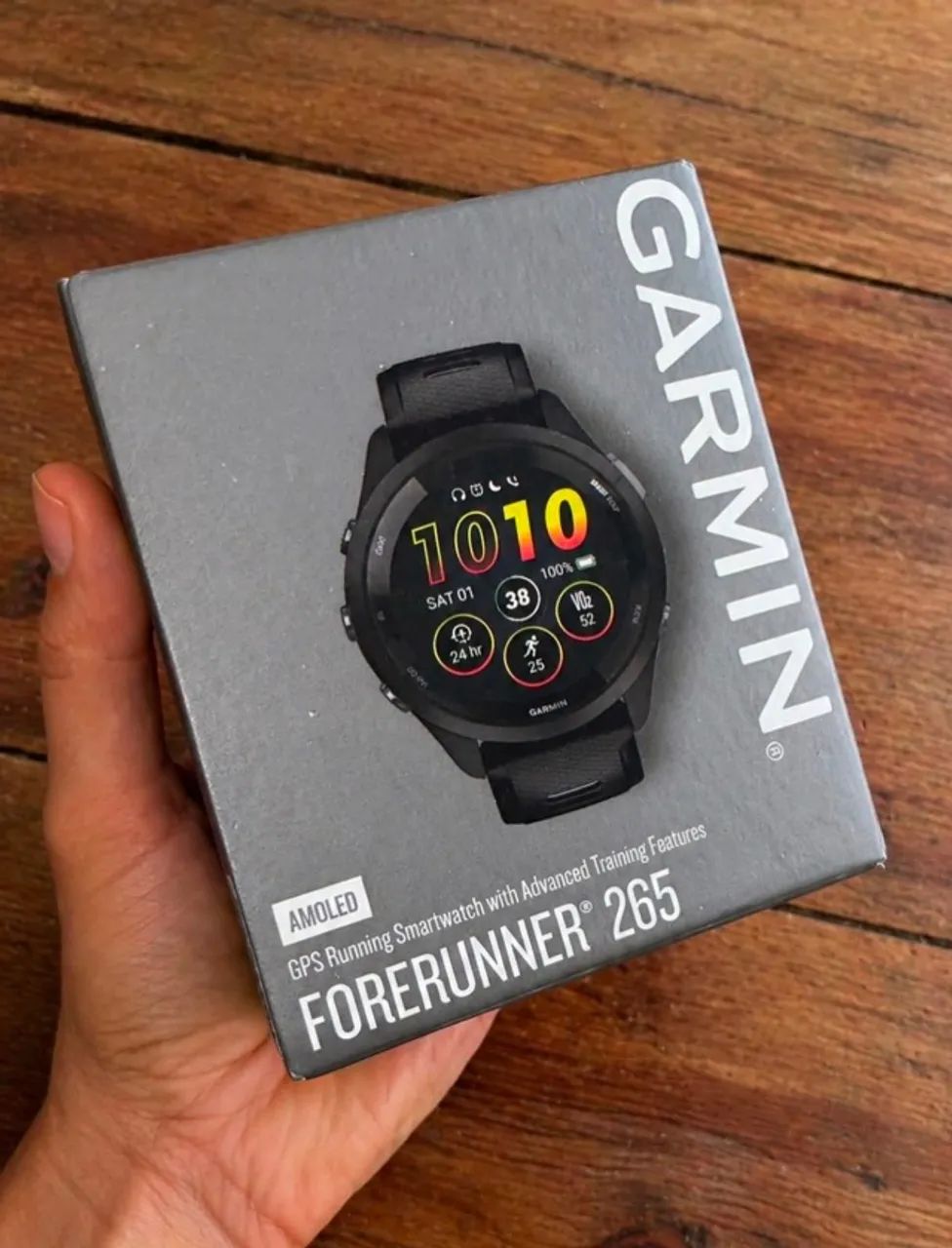 Garmin Forerunner 265 | AMOLED + GPS Multibanda | Pronta Entrega - Foto 5