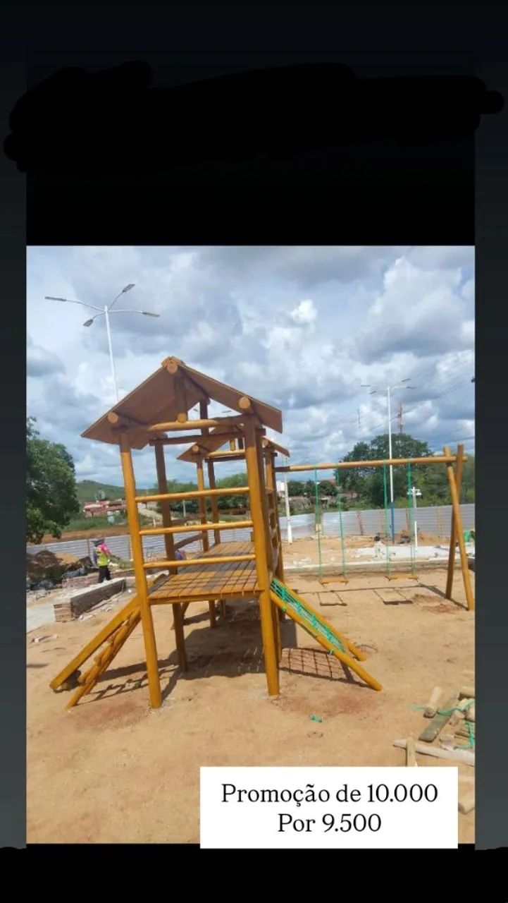 Parquinho de eucalipto  - Foto 2