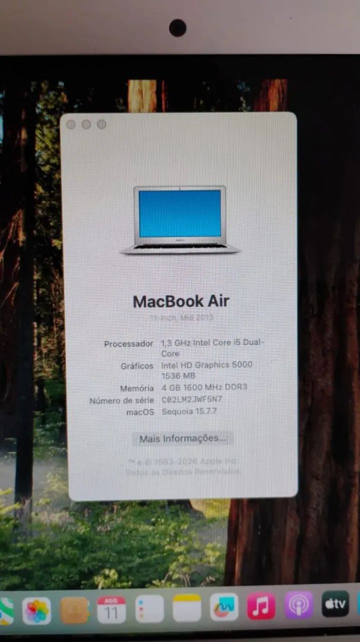 MacBook Air 11 Mid 2013 - Foto 3