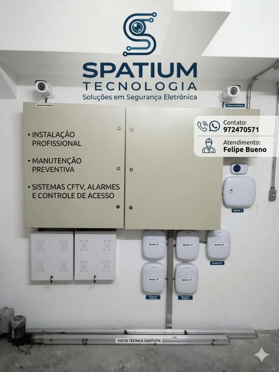 Implantação de Segurança Eletrônica  - Foto 4