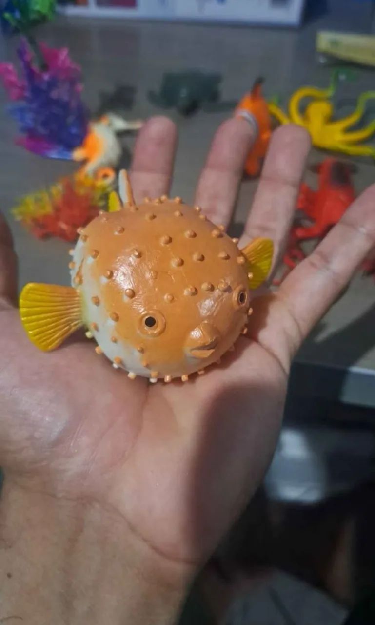 (Brinquedo/kit) Animais Marinhos!!! - Foto 5