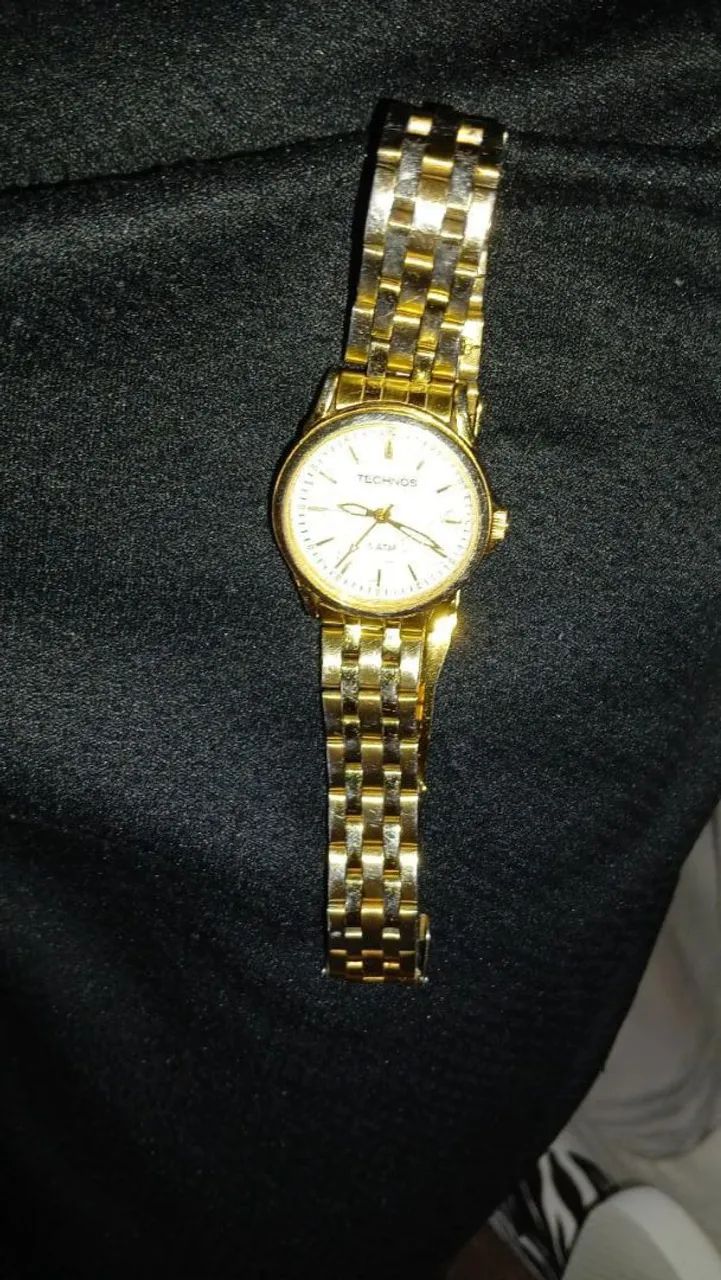 Vendo relógio Technos feminino Dourado original 