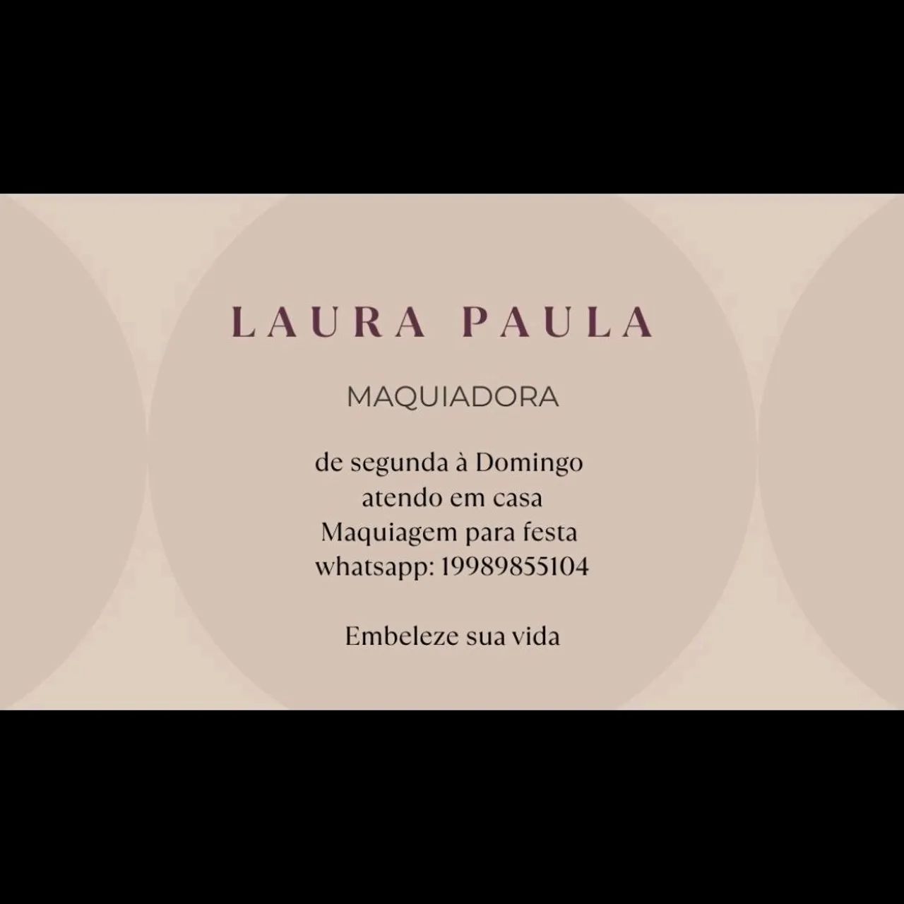 Maquiadora Laura Paula 
