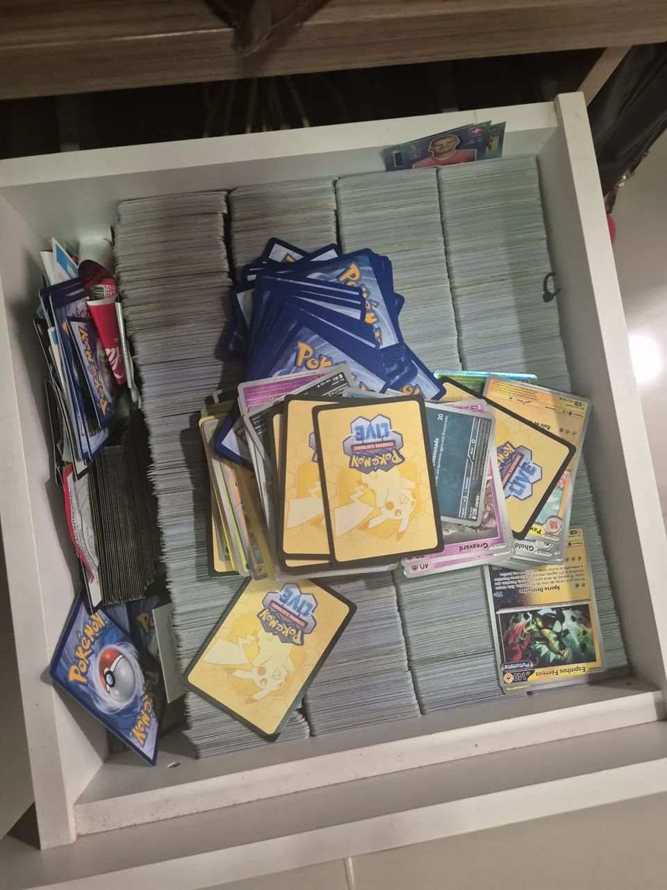 Bulk de pokémpn tcg cartas