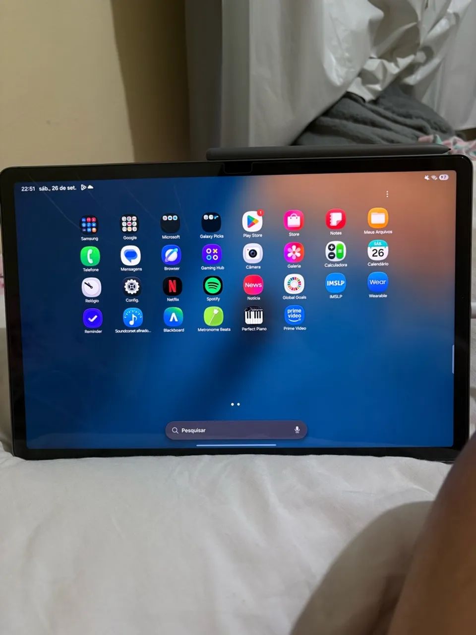 Tablet Samsung S9fe+ de 128 gb e 8 de ram - Foto 5