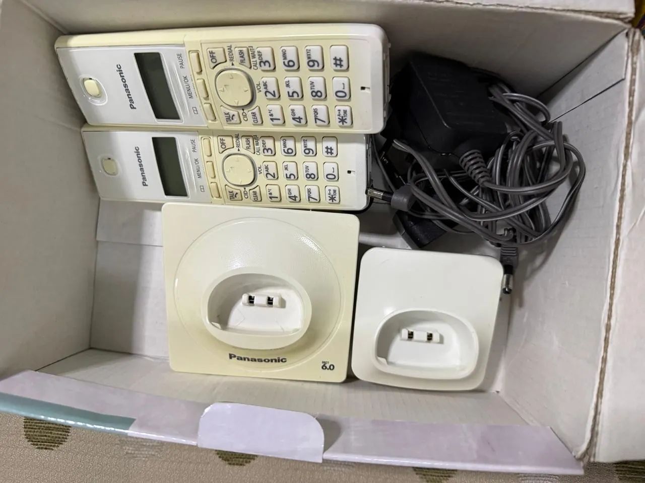 Telefone sem fio - Panasonic em perfeito estado!!! - Foto 2