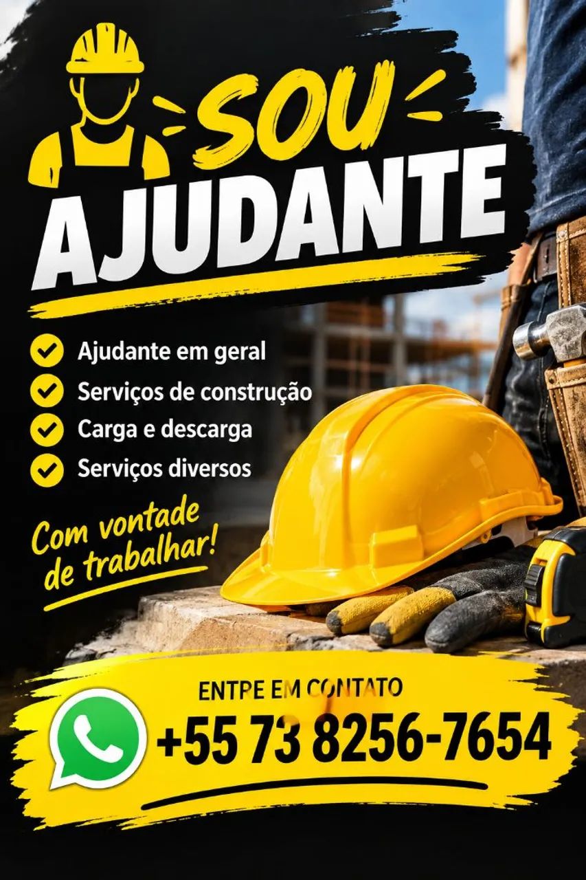 Sou ajudante geral