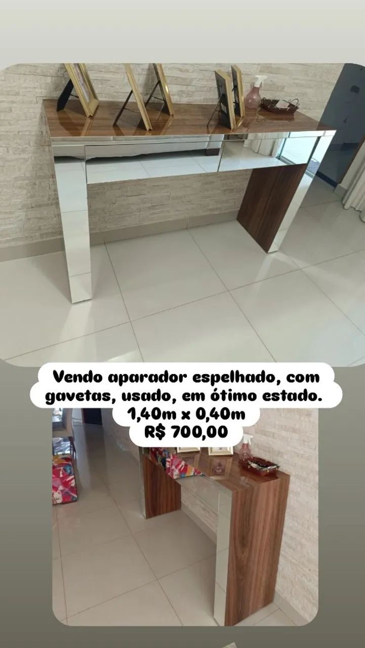 Vendo sofá, aparador e puff - Foto 2