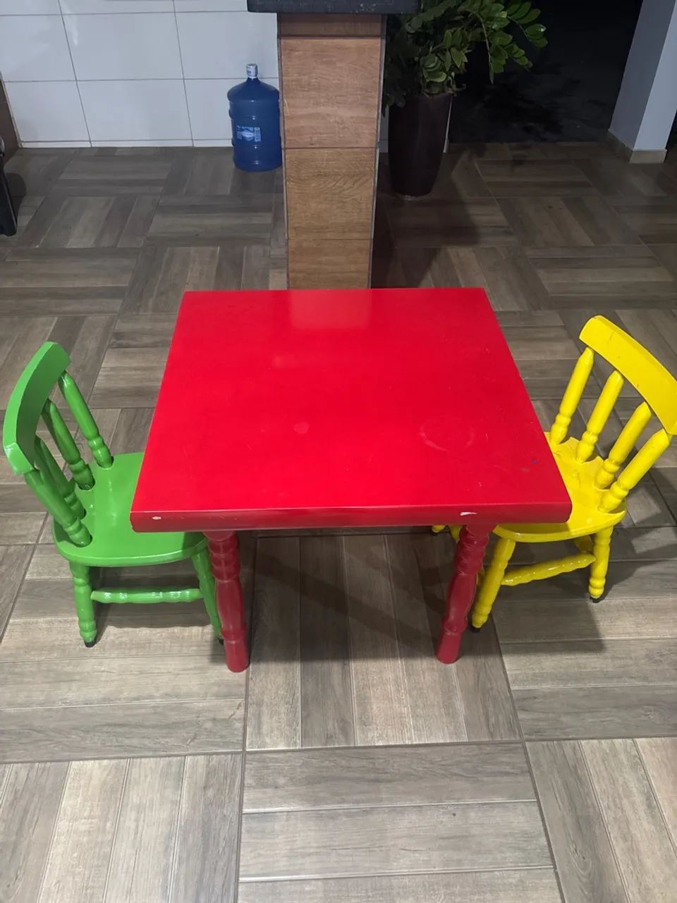Mesa de madeira infantil  - Foto 2